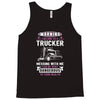 Warning I Belong To A Trucker Tank Top