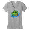 sticky wheelz Women's V-Neck T-Shirt