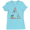 zelda item triforce Ladies Fitted T-Shirt