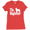 the dogfather labradoodle white Ladies Fitted T-Shirt