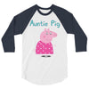peppa pig auntie pig 3/4 Sleeve Shirt