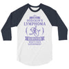 I am a Hodgkins Cancer Survivor - What's Your Superpower? 3/4 Sleeve Shirt
