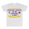 I Love Someone with Bladder Cancer to The Moon &amp; Back to Infinity All Over Men's T-shirt