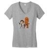 smugglers Women's V-Neck T-Shirt