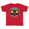 sunset skull Toddler T-shirt