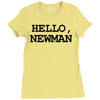 hello newman funny t shirt seinfeld vandelay tee s 3xl Ladies Fitted T-Shirt