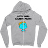 little miss smarty pants Zipper Hoodie
