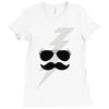 boots electric Ladies Fitted T-Shirt