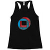 square in circle Racerback Tank