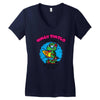 surly turtle surf shop Women's V-Neck T-Shirt