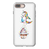 Cute Unicorn and Happy Cupcake iPhone 8 Plus