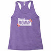 blessed mommy with flower white color Racerback Tank
