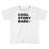 cool story bro t shirt small funny awesome meme nerdy geeky humor frat Toddler T-shirt