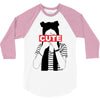 cute 3/4 Sleeve Shirt