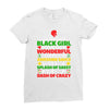 i'm not just a black girl Ladies Fitted T-Shirt