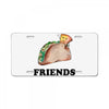 Best Friends Tacos License Plate