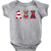 Three Cute But Angry Unicorn Baby Onesie