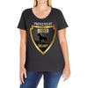 protected by boxer security Ladies Curvy T-Shirt