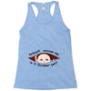 October Peeking Out Asian Baby Boy Racerback Tank