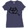 toyota parodie diable Ladies Fitted T-Shirt