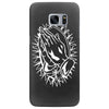 praying hands cross mary rock band baseball jersey Samsung Galaxy S7 Edge