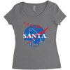 santa nasa parody Women's Triblend Scoop T-shirt