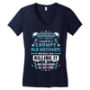 Grumpy Old Mechanic Women's V-Neck T-Shirt