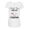 drink up grinches it's christmas Maternity Scoop Neck T-shirt
