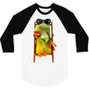 frog funny cocktail 3/4 Sleeve Shirt