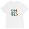 school friends V-Neck Tee