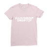 rain drop Ladies Fitted T-Shirt