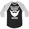 funny beards 3/4 Sleeve Shirt