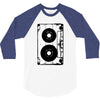 oldschool cassette 3/4 Sleeve Shirt