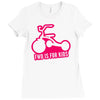 fwd is for kids Ladies Fitted T-Shirt