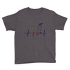 my heart beats for parrots Youth Tee