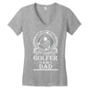 Golfer Dad Women's V-Neck T-Shirt