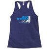 tour de france alp d'huez cycling Racerback Tank