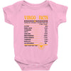 Virgo Facts Zodiac Baby Onesie