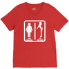your girlfriend vs my girlfriend funny pub jokr  impress your friends! V-Neck Tee