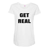 get real Maternity Scoop Neck T-shirt
