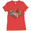 masters of the grimverse Ladies Fitted T-Shirt