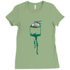 pocket fishman Ladies Fitted T-Shirt