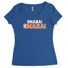 omaha omaha Women's Triblend Scoop T-shirt