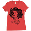fashion girl Ladies Fitted T-Shirt