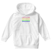 love is love, black lives matter, climate change is real, immigrants m Youth Hoodie