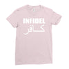 military army infidel Ladies Fitted T-Shirt