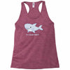 it's shark week y'all Racerback Tank