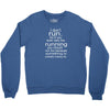 i don't run Crewneck Sweatshirt