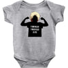 khabib nurmagomedov silouhette Baby Bodysuit