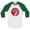 Red Dinosaur 3/4 Sleeve Shirt
